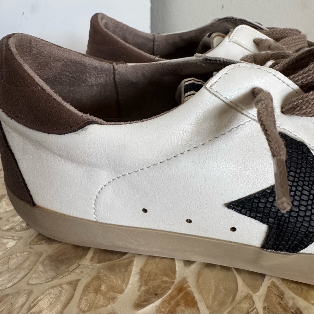 New Shushop Pamela Black Star Sneakers size 9 - Picture 4 of 12